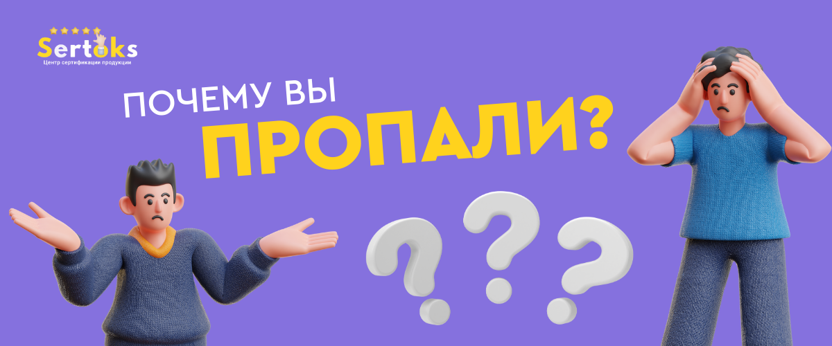 Почему вы пропали?